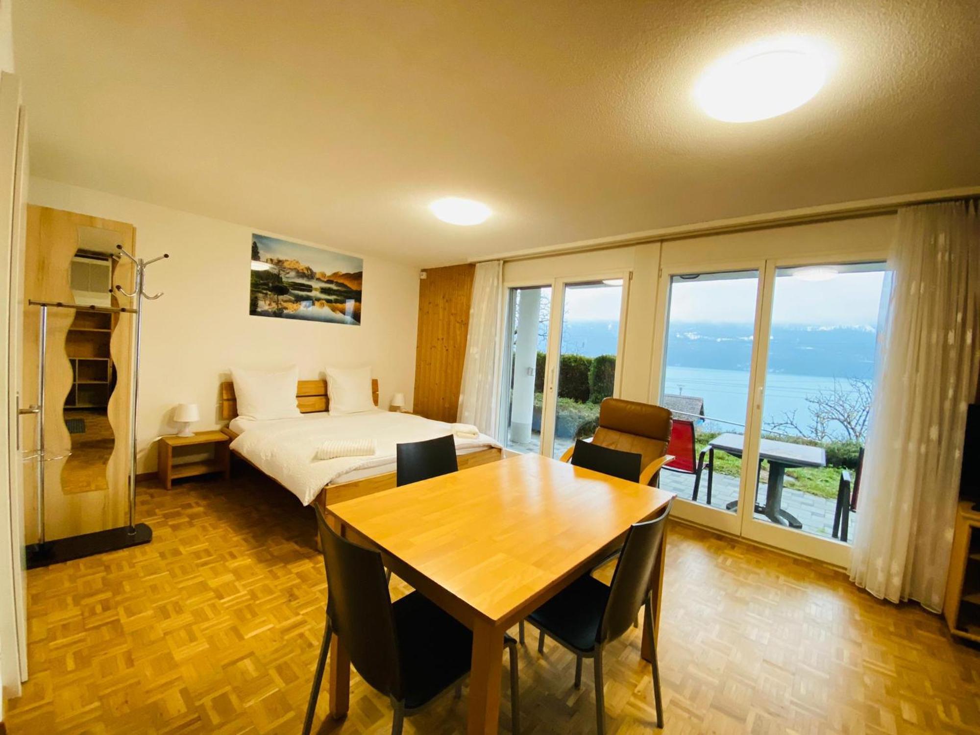 Lake Facing Studio Niederried bei Interlaken Extérieur photo
